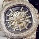 Swiss Replica Patek Philippe Nautilus Hollow Ice Out Watch Stainless Steel (5)_th.jpg